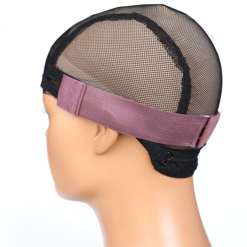 Towarm Black Elastic Band with Adjustable Hooks for Wigs/Lace Closure/Lace
