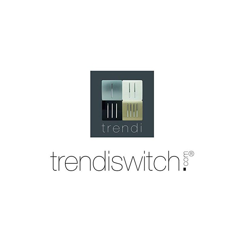 Trendi 3 Gang 2 Way 10 Amp Rocker Chrome Light