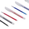 100Pcs Heat Erase Pens Erasable Smoother Writing Various Colors Fabric