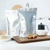 Giitoo Aluminum Rice Bag with Zipper Closure Blackout Bag Rice