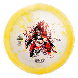 Yikun PDGA Disc Golf Distance Driver 170-175g Wukong Perfect for Outdoor Games and Competition(Yellow)