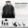 Carfond Large Capacity Portable Backpack Tote Bag For Car Travel,