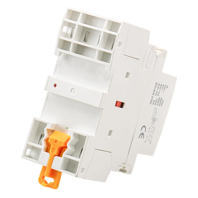 Baomain 220V AC 4-Pole Contactor, 25A 2NO2NC Normally Open +