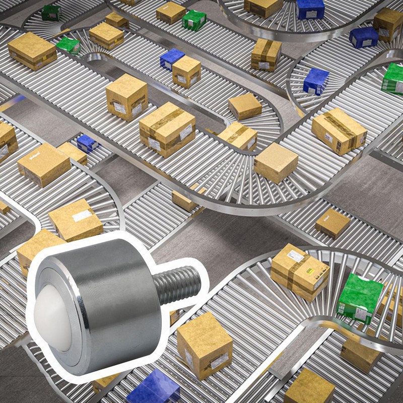 CNBTR Transfer bearing unit ball conveyor roller stem roller