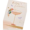 UK Greetings Birthday Card For Her/Female/Friend With Envelope - Gold