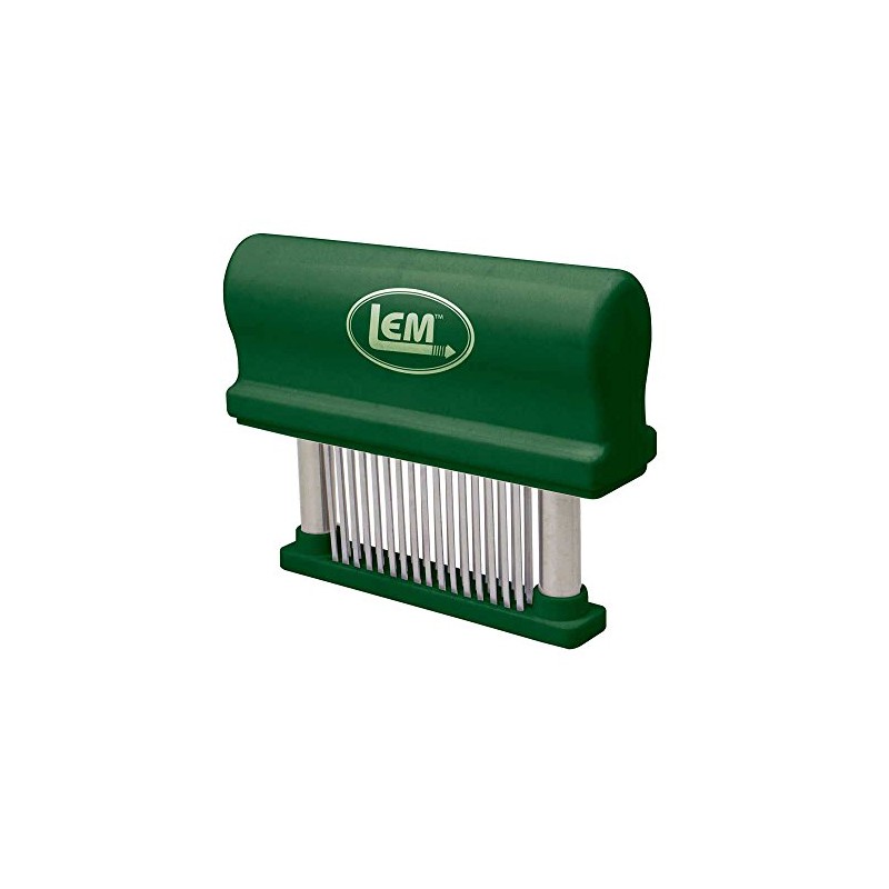 LEM Products Hand Held Tenderizer with 48 Blades, Stainless Steel