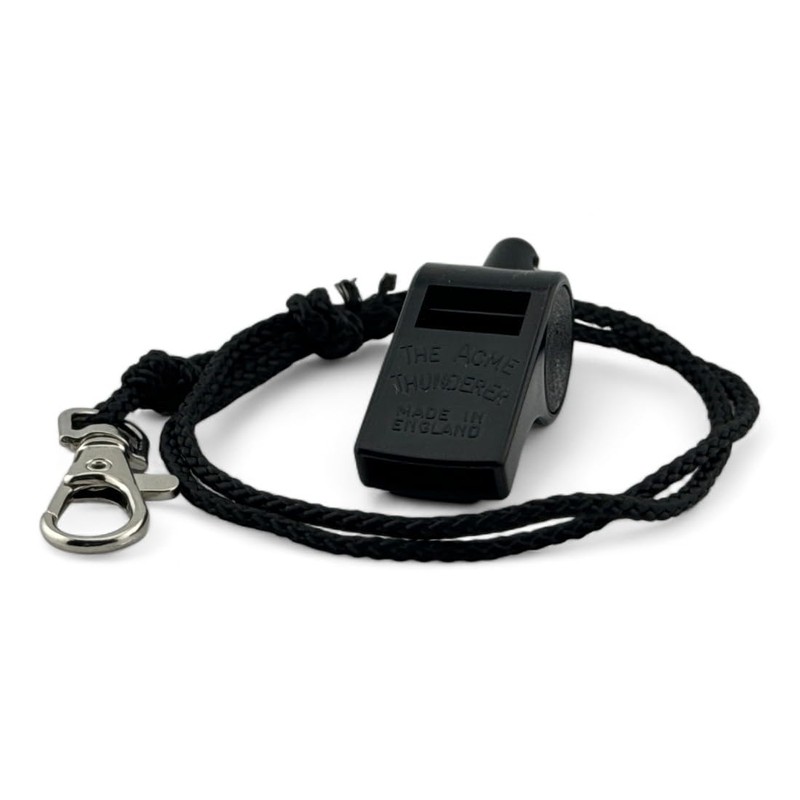ACME Thunderer Whistle No. 560 with Whistle Band - Referee