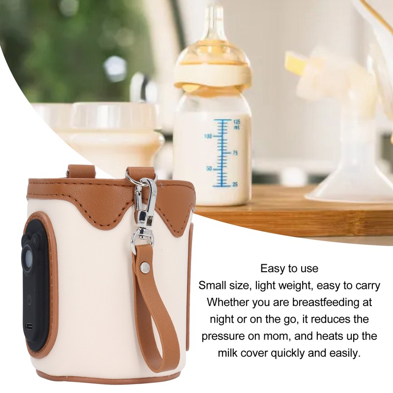 Baby Bottle Warmer USB Powered 26 Gears Temperature Adjustable Portable