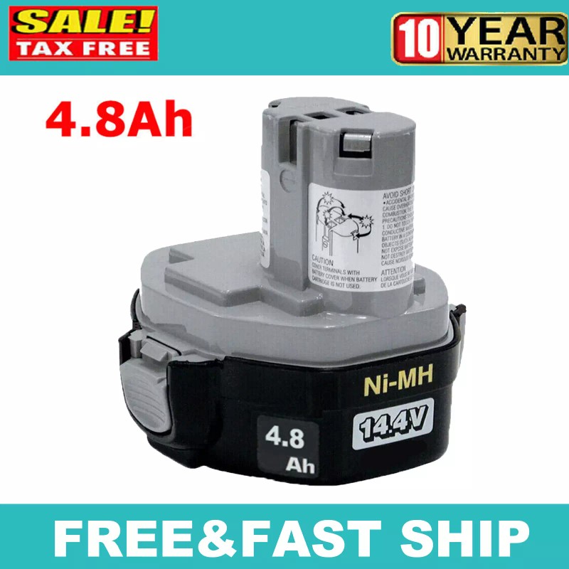 For Makita 2Pack For Makita 4800mAh 14.4V 1420 PA14 Battery