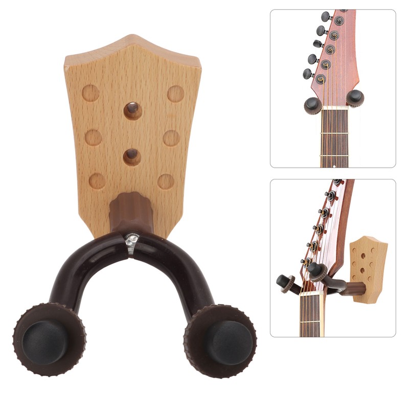 Guitar Wall Mount Holder Stand Hanger Hook Bracket Accessory Set