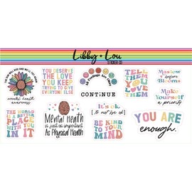 Mental Health Planner Sticker | Libby and Lou Sticker Co