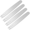 Blulu 4 Pack 16 Inch Chainsaw Guide Bar Replacement Compatible