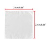 Allegra K Men's Pocket Square Solid Color Pocket Square Handkerchief