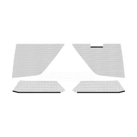 customcargrills 4pc Mesh Set for 2020-2023 Chevy Corvette C8 Radiator Grille Vent