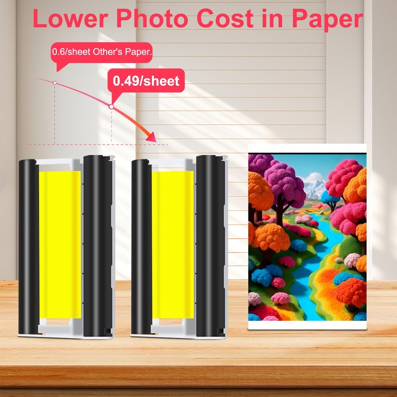 2-Pack Ink Cartridges Compatible with Liene Amber M100 M200 M110