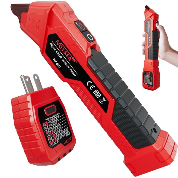 NOYAFA NF-827 AC Circuit Breaker Finder, New Upgraded Quickly Identify