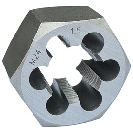 Yamesh M24 x 1.5 Hex Die Rethreading Die Thread Die Carton Steel For Right Hand