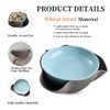 Rvdxur Plastic Pistachio Bowl with Shell Storage, Double Dish Snack