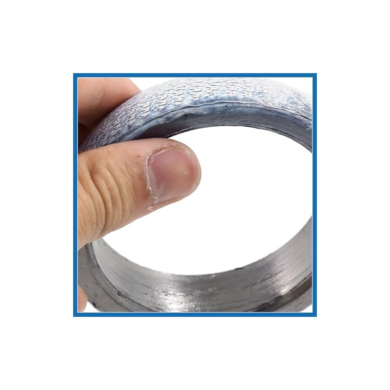 A ABSOPRO Car 65mm Inner Dia Graphite Exhaust Donut Gasket