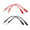 CDPMWVC Pin Plugs to 4mm Banana Jack Speaker Cable, 6