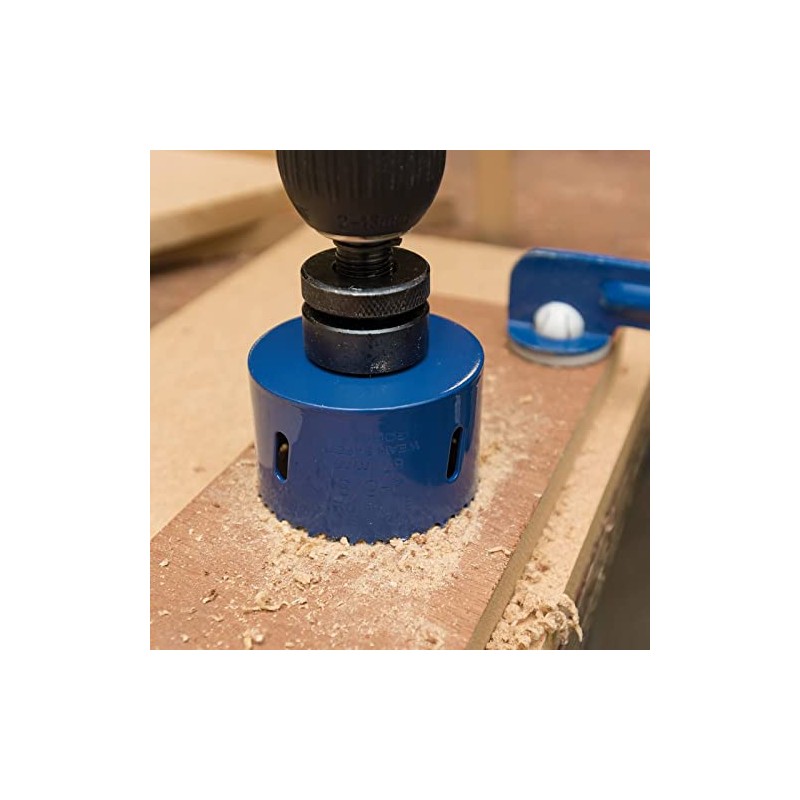 Draper 41085 Expert HSS Bi-Metal Holesaw Blade, 64mm, Blue
