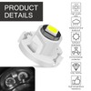 DYEKNEE 10 PCS Automotive T4.2 LED Dash Light, 0.39" x