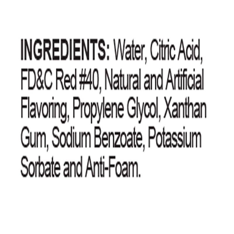 Hypothermias Shaved Ice and Snow Cone Syrup Unsweetened Flavor Concentrate