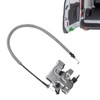 Rear Door Lower Latch Lock with Release Control Cable Assembly