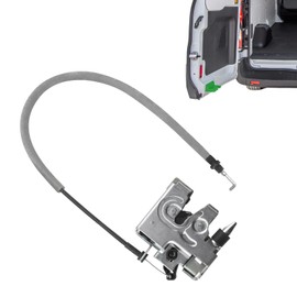 Rear Door Lower Latch Lock with Release Control Cable Assembly Left Driver Side for Ford Transit 150 250 350 350HD 2015-2025, for Ford E-Transit 2022-2024