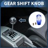 INFINAUTO Car Shift Knob, 10cm Universal for Automatic and Manual