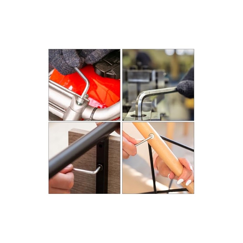 FSSTUD 8 Pcs Allen Key Set Small L Wrench Key