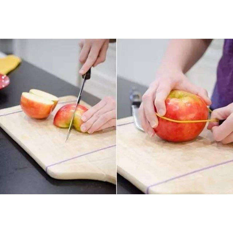 TIETHEKNOT 700pcs Stretchable Rubber Bands And Linen Pouch Drawstring Accessories,