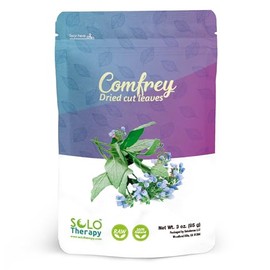 Comfrey Leaf, 3 oz (85 g), Comfrey for External Use Only, Comfrey Leaves (Comfrey Leaf, 3, Ounce)