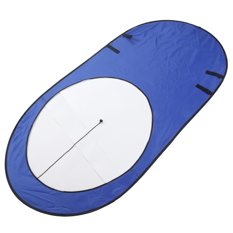 POWERTI Tennis Window Target Blue Portable Nylon Tennis Training Equipment