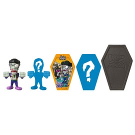 World of Zombies 44271 44273 Bandai Zpain Torero & Mystery 2.5 Inch Figures (2-Pack), Multicolor
