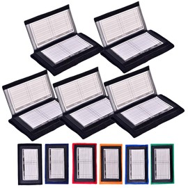 (5 Pack) Careworx Playbook Wristband (Youth or Adult) with Triple Windows-Great for Tackle,Touch,and Flag Football (Black, Youth)