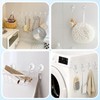 DOIOWN Suction Cup Hook, Strong Transparent Vacuum Hook, Strong Suction