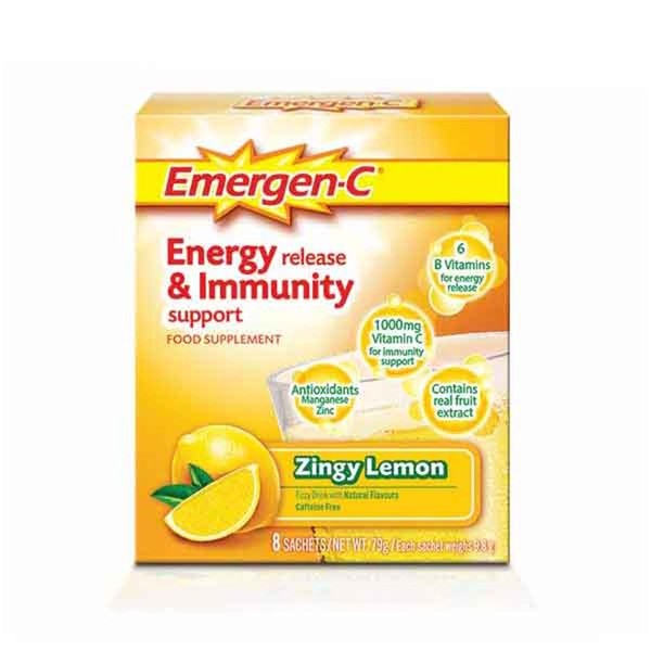 Emergen-C Zingy Lemon 8 Pack