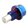 Titanium Alloy Strong Magnetic Oil Pan Universal Plug Suction Iron