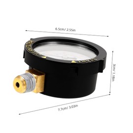 BESPORTBLE Swimming Pool Pressure Gauge Inflatables for Swimming Pools Pumps Above Ground Pool Swimming Pool Gauge Pressure Gauge for Fish Tank Kit Practical Pool Pressure Gauge White Resin