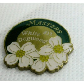 Unbranded 2021 Augusta MASTERS WHITE DOGWOOD, HOLE #11, GREEN, BALL MARKER