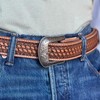 DANIEL'S ARTPLANET Western Belt for Men Full Grain One Piece