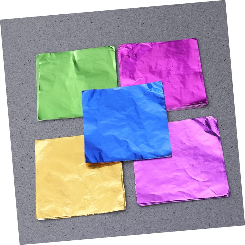 Alipis 2sets Packaging Paper Food Grade Aluminum Foil Wrapping Paper