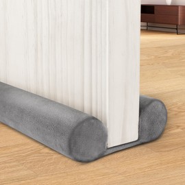 FOHOM Under Door Draft Stopper for Bottom of Door,Door Noise Stopper Blocker Cold Air Light Smell Sound Double Side Door Sweep, 30'' to 36'' Adjustable Gap Filler