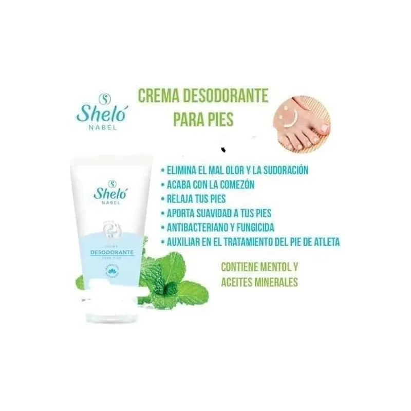 2 Talco + Crema Desodorante Pies Frescos & Sin Olor