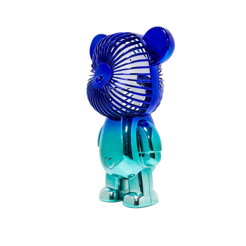 Wireless Express Rechargeable Bear Fan with 3 Speeds, 11 inches