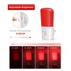 LOHAS Red Night Light Plug in, Dimmable Light LED Night