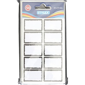 Freezer Labels, White, Pack of 50