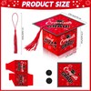 Graduation Party Favor 36 PCS Graduation Candy Boxes Red and
