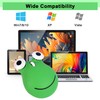 Wireless Mouse Bluetooth Cute Animal Green Frog Shaped Mouse with